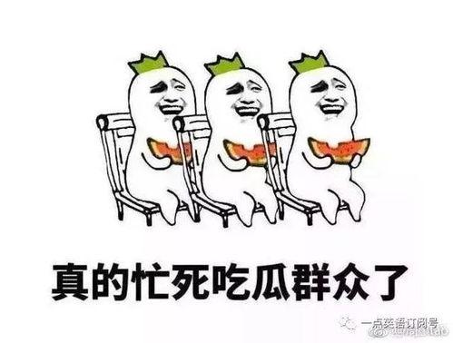 吃瓜群众 英语翻译